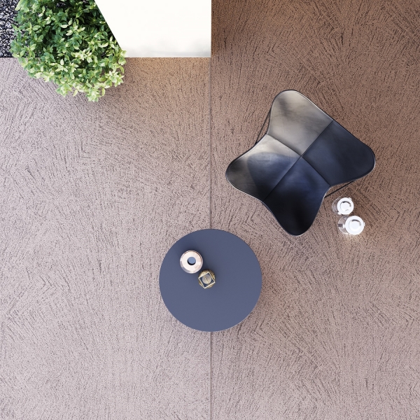 IDEAL WORK presenta il pavimento RASICO®, venature contemporanee, per spazi esterni equilibrati e armoniosi