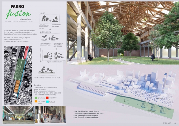 Annunciati i vincitori del concorso di design internazionale  "FAKRO Fusion – Before and After"